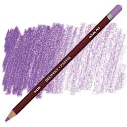 Derwent Pastel Pencil - Red Violet pencil and swatch