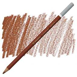 Stabilo CarbOthello Pastel Pencil - Burnt Sienna pencil and swatch