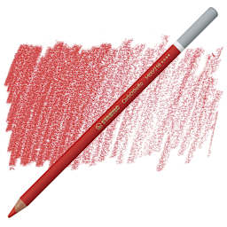 Stabilo CarbOthello Pastel Pencil - Carmine Red pencil and swatch