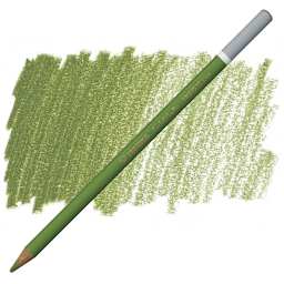Stabilo CarbOthello Pastel Pencil - Leaf Green pencil and swatch