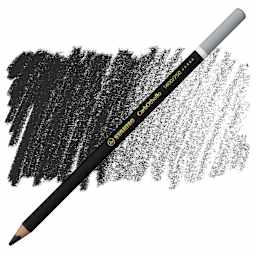Stabilo CarbOthello Pastel Pencil - Neutral Black pencil pencil and swatch