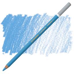 Stabilo CarbOthello Pastel Pencil - Sky Blue pencil and swatch