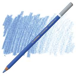 Stabilo CarbOthello Pastel Pencil - Ultramarine Blue Middle pencil and swatch