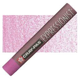 Sakura Cray-Pas Expressionist Oil Pastel - Pink oil pastel and swatch