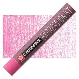 Sakura Cray-Pas Expressionist Oil Pastel - Light Rose oil pastel and swatch