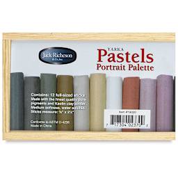 Yarka Pastels - Portrait Colors, Set of 12, front of the packaging