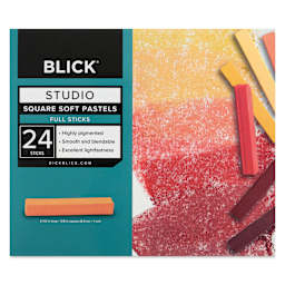 Blick Studio Pastel Set - Portrait Colors, Set of 24, in packaging