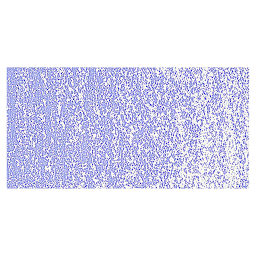 Holbein Artists' Oil Pastel - Blue Violet 5 swatch