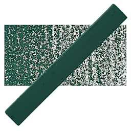 Holbein Artists’ Oil Pastel - Deep Green 1 oil pastel and swatch