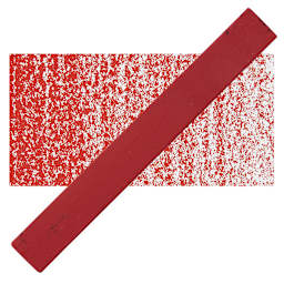 Holbein Artists’ Oil Pastel - Permanent Red 1 oil pastel and swatch