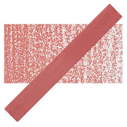 Holbein Artists’ Oil Pastel - Red Ochre 3 oil pastel and swatch