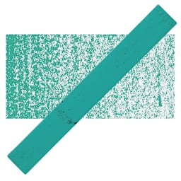 Holbein Artists’ Oil Pastel - Viridian 3 oil pastel and swatch