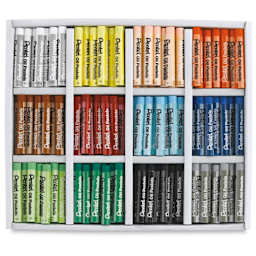 Pentel Oil Pastel Set - Assorted Colors, Set of 432, Inside Package