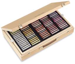 Rembrandt Soft Pastels Set of 225, Assorted, In wood box.