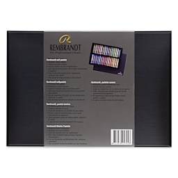 Rembrandt Soft Pastel Set - Set of 30, Landscape, back of packaging