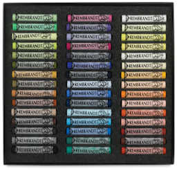 Rembrandt Soft Pastels Set of 45, Assorted. In package.
