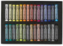 Rembrandt Soft Pastels Set of 30, Assorted. In package.