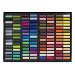 Rembrandt Soft Pastel - Set of 120, Half Sticks, shown
