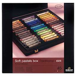 Rembrandt Soft Pastel Set - Portrait, Set of 45, front of packaging