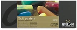 Rembrandt Soft Pastels Set of 30, Half-Sticks. Front of package.
