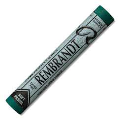Rembrandt Soft Pastel - Cinnabar Green Deep 627.5, Full Stick