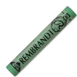 Rembrandt Soft Pastel - Cinnabar Green Deep 627.9, Full Stick
