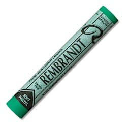 Rembrandt Soft Pastel - Permanent Green Deep 619.5, Full Stick