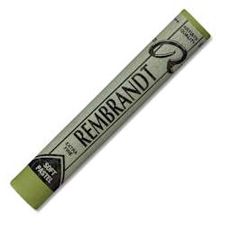 Rembrandt Soft Pastel - Permanent Yellow Green 633.3, Full Stick