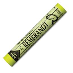 Rembrandt Soft Pastel - Permanent Yellow Green 633.5, Full Stick