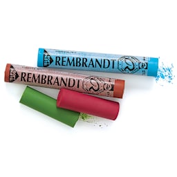 Rembrandt Soft Pastels are available in full and half sticks.