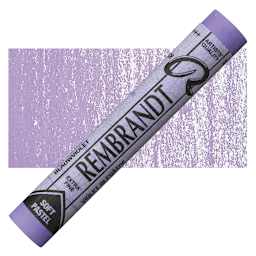 Rembrandt Soft Pastel - Blue Violet 548.7 pastel and swatch