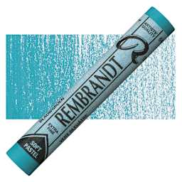 Rembrandt Soft Pastel - Bluish Green 640.7 pastel and swatch