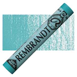 Rembrandt Soft Pastel - Bluish Green 640.9 pastel and swatch