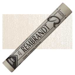 Rembrandt Soft Pastel - Burnt Umber 409.10 pastel and swatch