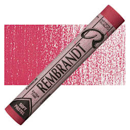 Rembrandt Soft Pastel - Carmine 318.5 pastel and swatch