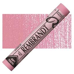 Rembrandt Soft Pastel - Carmine 318.8 pastel and swatch