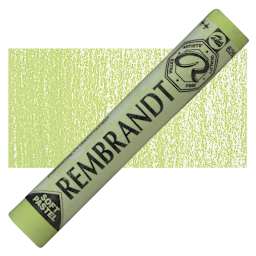 Rembrandt Soft Pastel - Cinnabar Green Light 626.9 pastel and swatch