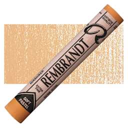 Rembrandt Soft Pastel - Gold Ochre 231.7 pastel and swatch