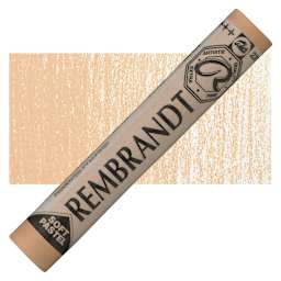 Rembrandt Soft Pastel - Gold Ochre 231.8 pastel and swatch