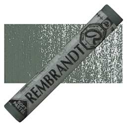 Rembrandt Soft Pastel - Green Gray 709.3 pastel and swatch