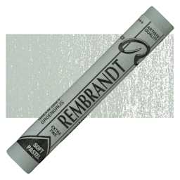 Rembrandt Soft Pastel - Green Gray 709.8 pastel and swatch