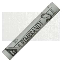 Rembrandt Soft Pastel - Grey 704.10 pastel and swatch
