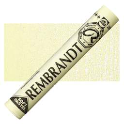 Rembrandt Soft Pastel - Lemon Yellow 205.9 pastel and swatch