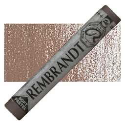 Rembrandt Soft Pastel - Light Red Oxide 339.3 pastel and swatch