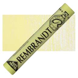 Rembrandt Soft Pastel - Light Yellow 201.8 pastel and swatch