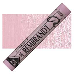 Rembrandt Soft Pastel - Madder Lake Deep 331.7 pastel and swatch