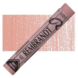 Rembrandt Soft Pastel - Permanent Red 372.8 pastel and swatch