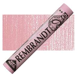 Rembrandt Soft Pastel - Permanent Red Deep 371.8 pastel and swatch