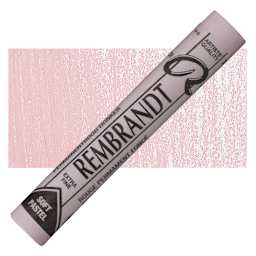 Rembrandt Soft Pastel - Permanent Red Deep 371.9 pastel and swatch