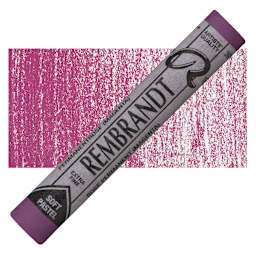 Rembrandt Soft Pastel - Permanent Rose 397.3 pastel and swatch